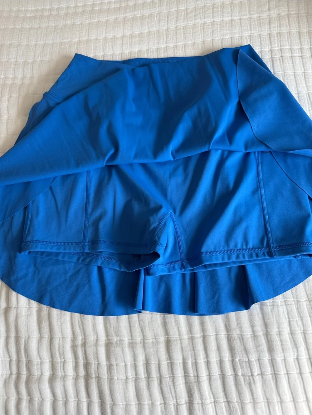 HALARA Crossover Waist Electric Blue Skort